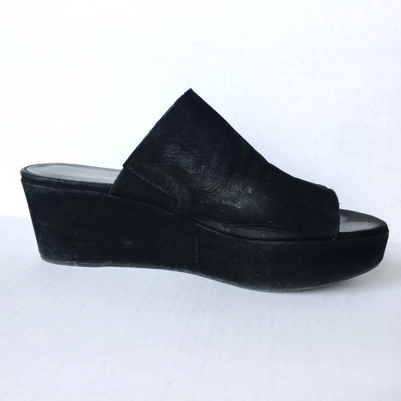 ⚡Stuart Weitzman Flatout leather platform Slides 8 - Picture 6 of 9